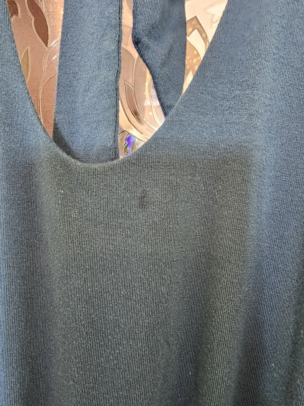 Old Navy Navy Blue Sleeveless Jumpsuit - Picture 3 of 5